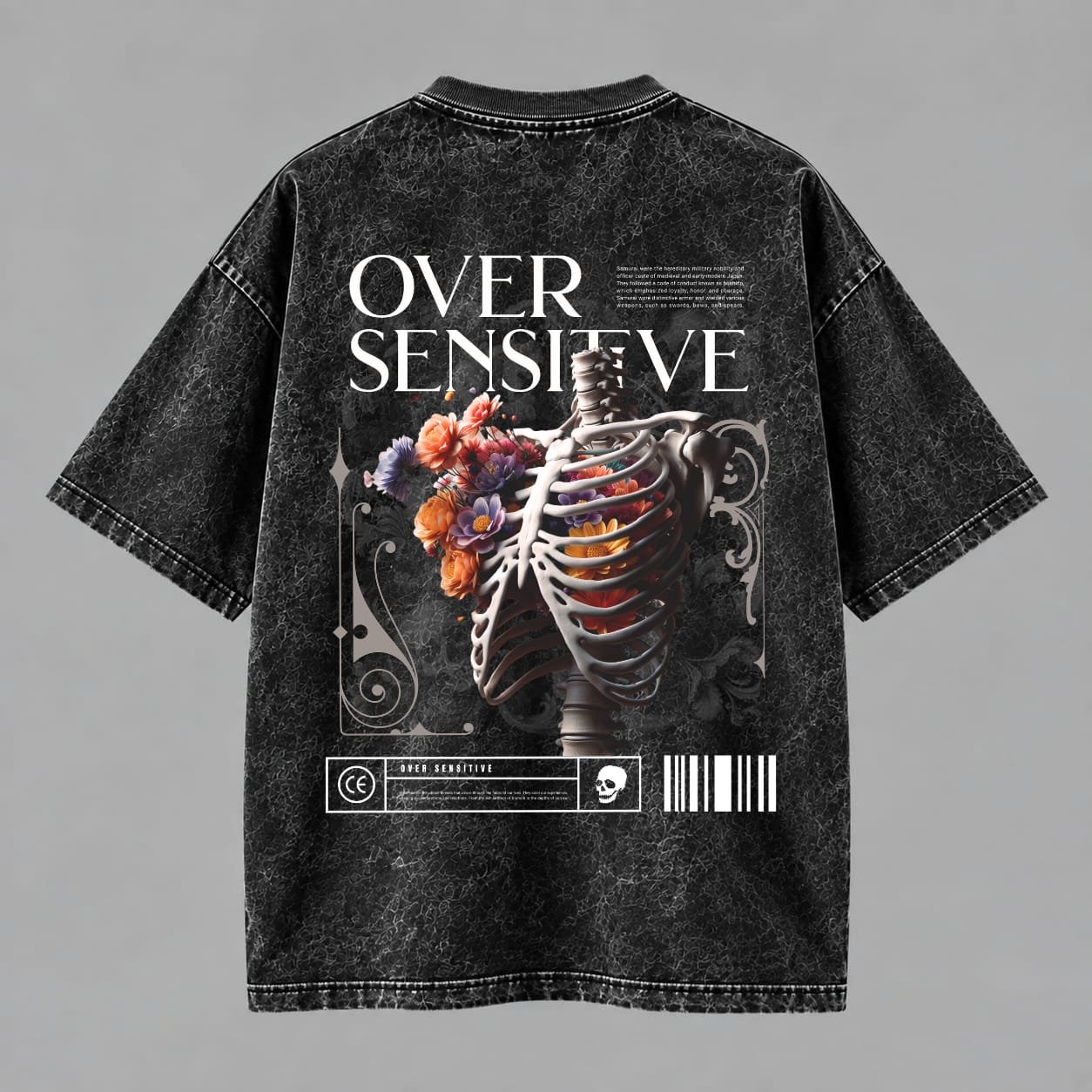Over Sensitive Acid Wash Tee